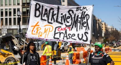 Empiezan obras para eliminar el mural Black Lives Matter por las presiones del partido de Trump