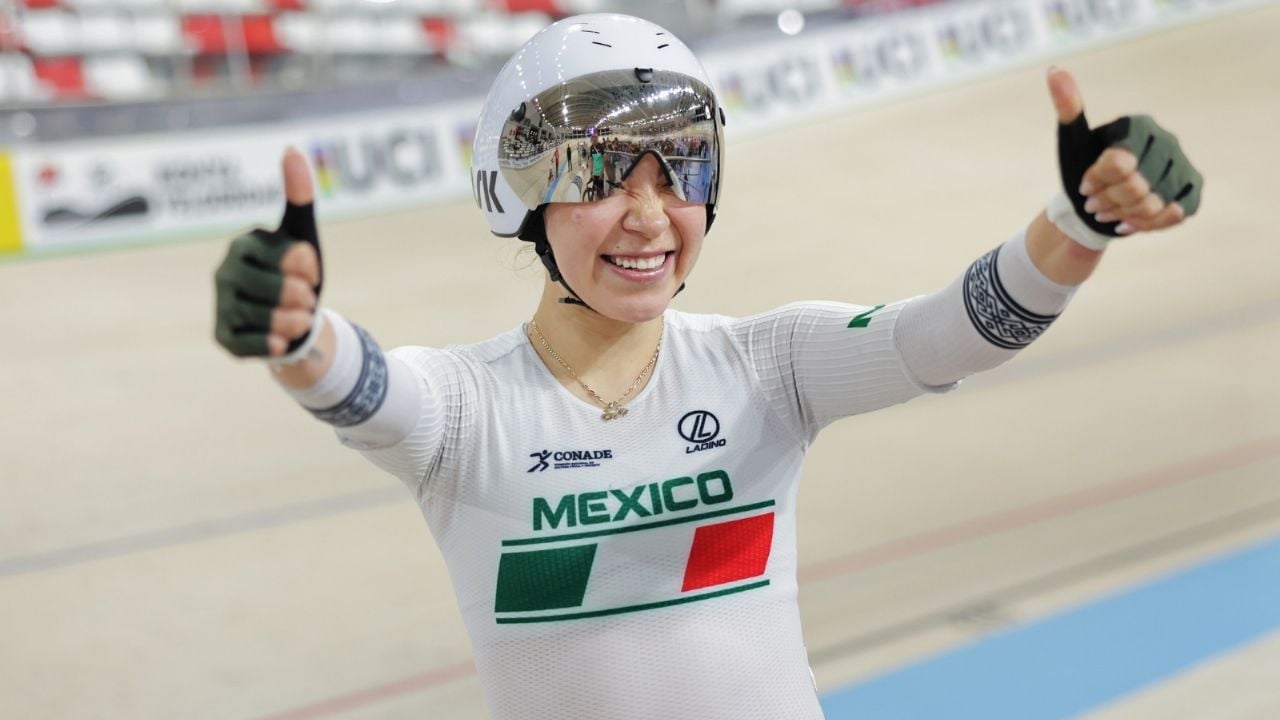 ¡Brillante carrera! La ciclista mexicana Yareli Acevedo conquista medalla de oro en la Copa de Naciones en Turquía