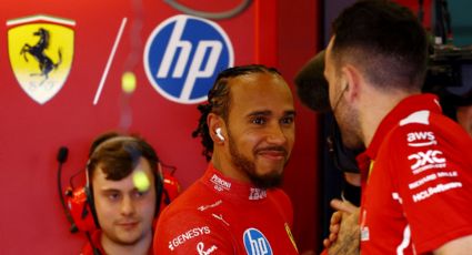 Lewis Hamilton minimiza discusión con ingeniero de Ferrari en su debut y señala que Verstappen sí ‘abusa’ de los miembros de su equipo