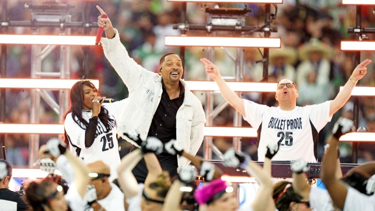 El actor Will Smith realiza show 'estilo Super Bowl' previo a la Final México-Panamá de la Nations League