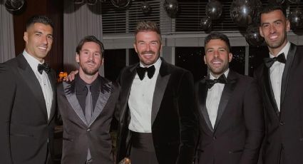 Desfile de estrellas en el cumpleaños 50 de David Beckham: Messi, Tom Brady, Shaquille O’Neal, Marc Anthony y más invitados