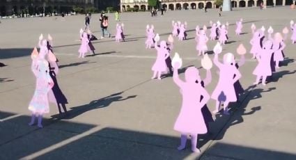 "No llegamos todas": familiares de víctimas de feminicidio protestan en Palacio Nacional y piden que Sheinbaum los atienda