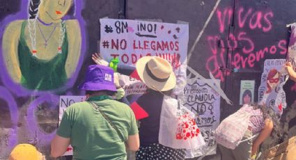 Primeros contingentes de mujeres arriban al Zócalo capitalino para exigir justicia