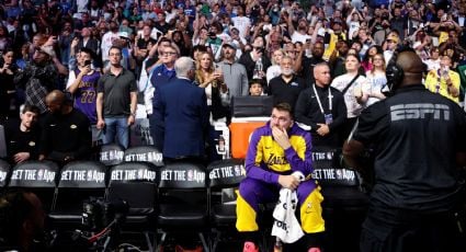 Luka Doncic rompe en llanto al ver un video de homenaje en su regreso a Dallas con los Lakers: “Amo esta ciudad, es mi casa”