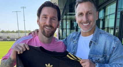 ¡Sueño cumplido! Messi recibe visita de la familia de Santi Giménez y posa con su playera de la Selección Mexicana: “Te amamos, Leo”