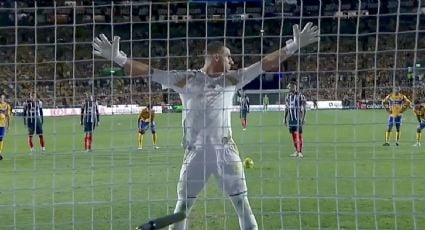 En España se burlan de Nahuel Guzmán, portero de Tigres, por darle la espalda a Sergio Ramos en un penalti: “Está peor de la cabeza que el ‘Dibu’”