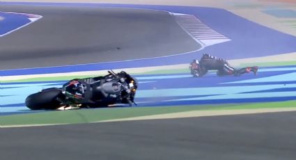 ¡Dramático! Piloto de MotoGP sufre aparatosa caída y es atropellado por otro competidor: Tiene once fracturas en las costillas y un neumotórax