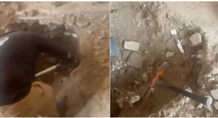 Guerreros Buscadores de Jalisco hallan restos óseos enterrados dentro de una casa
