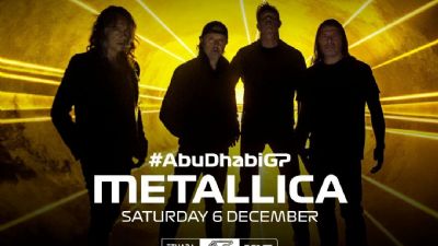 Metallica y Katy Perry darán conciertos en el Gran Premio de Abu Dhabi, el último de la temporada 2025 de la Fórmula 1