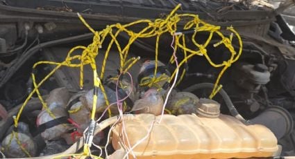 Decomisan 116 explosivos artesanales y abaten a cinco civiles armados en Apatzingán