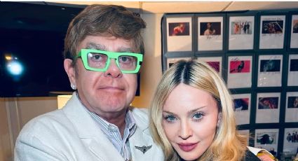 Elton John y Madonna "entierran el hacha" de su enemistad y posan juntos previo a programa de Saturday Night Live