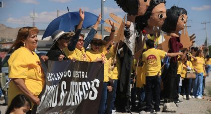 "Muros sin abrazos": madres migrantes convierten el dolor en protesta en la frontera con México