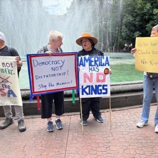 "Día sin reyes" llega a CDMX: manifestantes exigen respeto a la comunidad mexicana en EU
