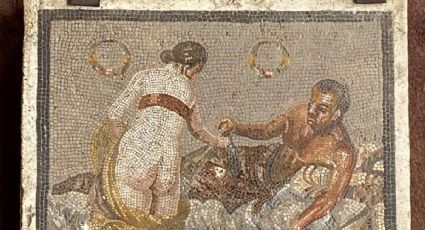 Pompeya recupera un mosaico del siglo I a. C. robado durante la Segunda Guerra Mundial