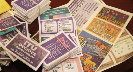 INE indaga a 626 personas por distribución de 63 versiones de acordeones ilegales en la elección judicial