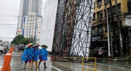 Tifón "Wipha" deja tres muertos tras su paso por Filipinas; se dirige al sur de China