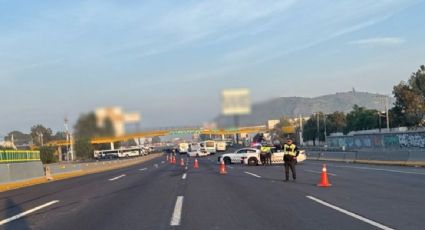 Transportistas bloquean la autopista México-Puebla; exigen seguridad para conductores en la zona