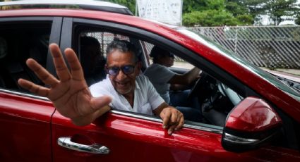 Liberan al principal organizador de la caravana de migrantes tras seis días de su arresto