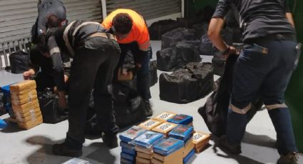 Incautan en Panamá cargamento con mil 500 paquetes de droga procedente de México y que se transportaba a Bélgica