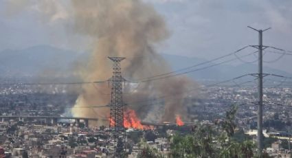 Explosión de pipa en Zaragoza desata incendio; reportan personas con quemaduras y automóviles dañados