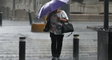 Se registran fuertes lluvias y granizo en la CDMX; autoridades emiten alerta para varias alcaldías