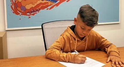 Futbolista prodigio: Niño brasileño de siete años se convierte en el deportista más joven del mundo en firmar un contrato con Nike
