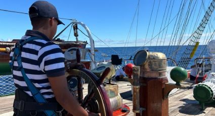 Buque Cuauhtémoc regresa a Nueva York a cuatro meses de choque con el puente de Brooklyn