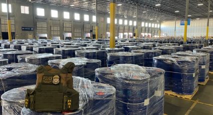 Logra EU "la mayor incautación de precursores en la historia"; venía de China presuntamente para el Cártel de Sinaloa