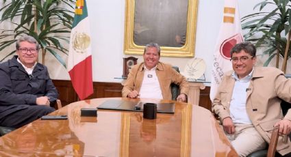 “No hay ningún problema”, justifican los tres Monreal luego de que no se saludaran durante el evento de Sheinbaum