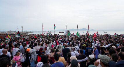 Atacan presuntamente con un dron a embarcación de la Flotilla Sumud; lleva ayuda humanitaria a Gaza