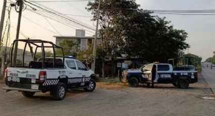 Abandonan cuerpo cerca de la base de la Policía Municipal de Cosoleacaque, Veracruz