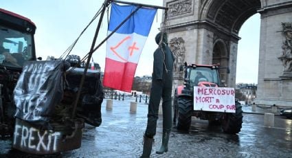 Agricultores de Europa regresan a las calles: bloquean carreteras para protestar contra el Mercosur
