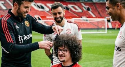 ¡Se queda la mata! Fan del Manchester United prometió cortarse el pelo hasta que su equipo gane cinco partidos al hilo