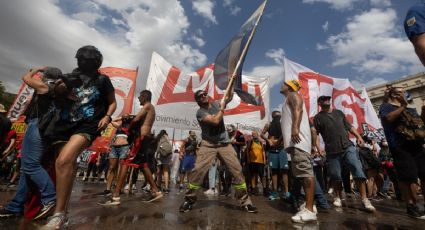 Protesta contra reforma laboral en Argentina termina en enfrentamiento; detienen al menos a 15 personas