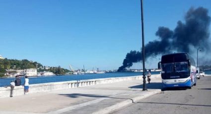 Se desata un incendio de gran magnitud en una refinería de La Habana