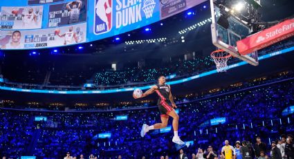 ¡Espectacular! Keshad Johnson emula a Michael Jordan y gana el concurso de clavadas de la NBA