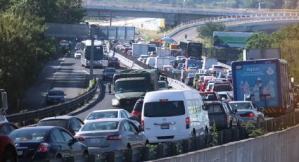 Caos vial en la carretera Chamapa-Lechería: más de dos horas de bloqueo total tras accidente