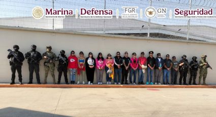 Detienen al jefe operativo del CJNG en Veracruz y Boca del Río junto con otros 13 sujetos
