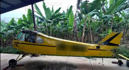 Aseguran seis avionetas en presunta pista clandestina en Veracruz