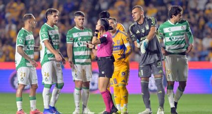 La silbante Katia Itzel García vuelve a ser criticada en redes tras su polémico desempeño en el Tigres-Santos: “Vergonzoso arbitraje”