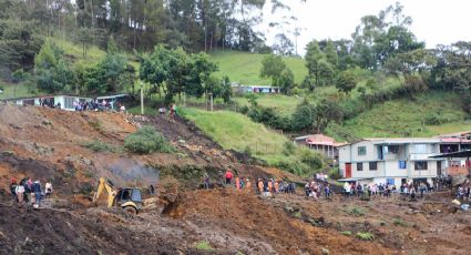 Mueren siete personas por deslizamiento de tierra causado por las lluvias en Colombia