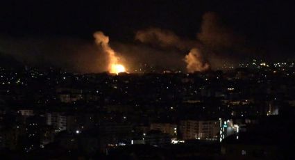 Israel responde a agresiones de Hezbolá con una oleada de bombardeos en suburbios de Beirut