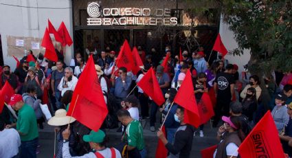 Colegio de Bachilleres se va a huelga en 20 planteles de la CDMX y Edomex