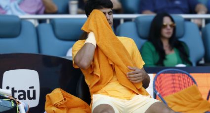 “No puedo más, me quiero ir a casa": Carlos Alcaraz truena en pleno partido del Masters de Miami y es eliminado 'prematuramente'