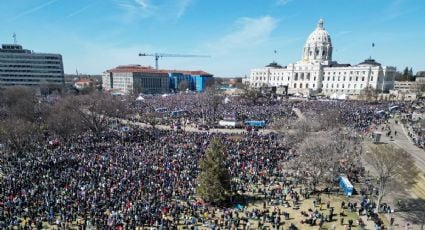 Alrededor de 8 millones de personas en EU participaron en las marchas "No Kings" contra Donald Trump