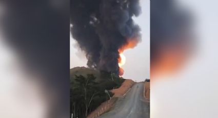 Explosión en pozo petrolero de Veracruz provoca temor y evacuación de pobladores
