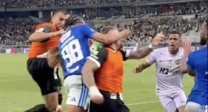 Batalla campal entre Cruzeiro y Atlético Mineiro deja saldo de 23 expulsados, la mayor cantidad en la historia de Brasil
