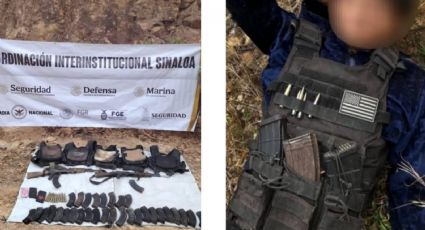Hallan campamento del crimen organizado en Concordia; detienen a un civil armado