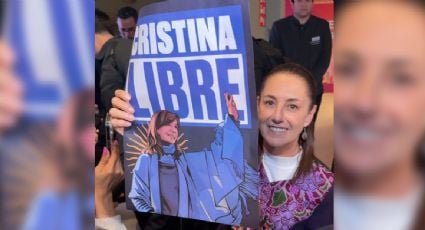 "Fuerza, Cristina": Sheinbaum muestra su apoyo a la expresidenta de Argentina acusada de corrupción pero con quien comparte ideología política
