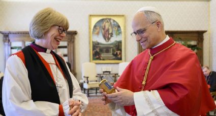 El papa y la arzobispa de Canterbury llaman a la unidad entre cristianos ante la urgencia de la paz de Cristo
